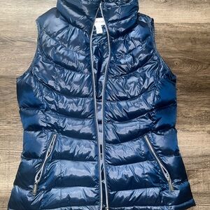 Calvin Klein Blue Puffer Vest